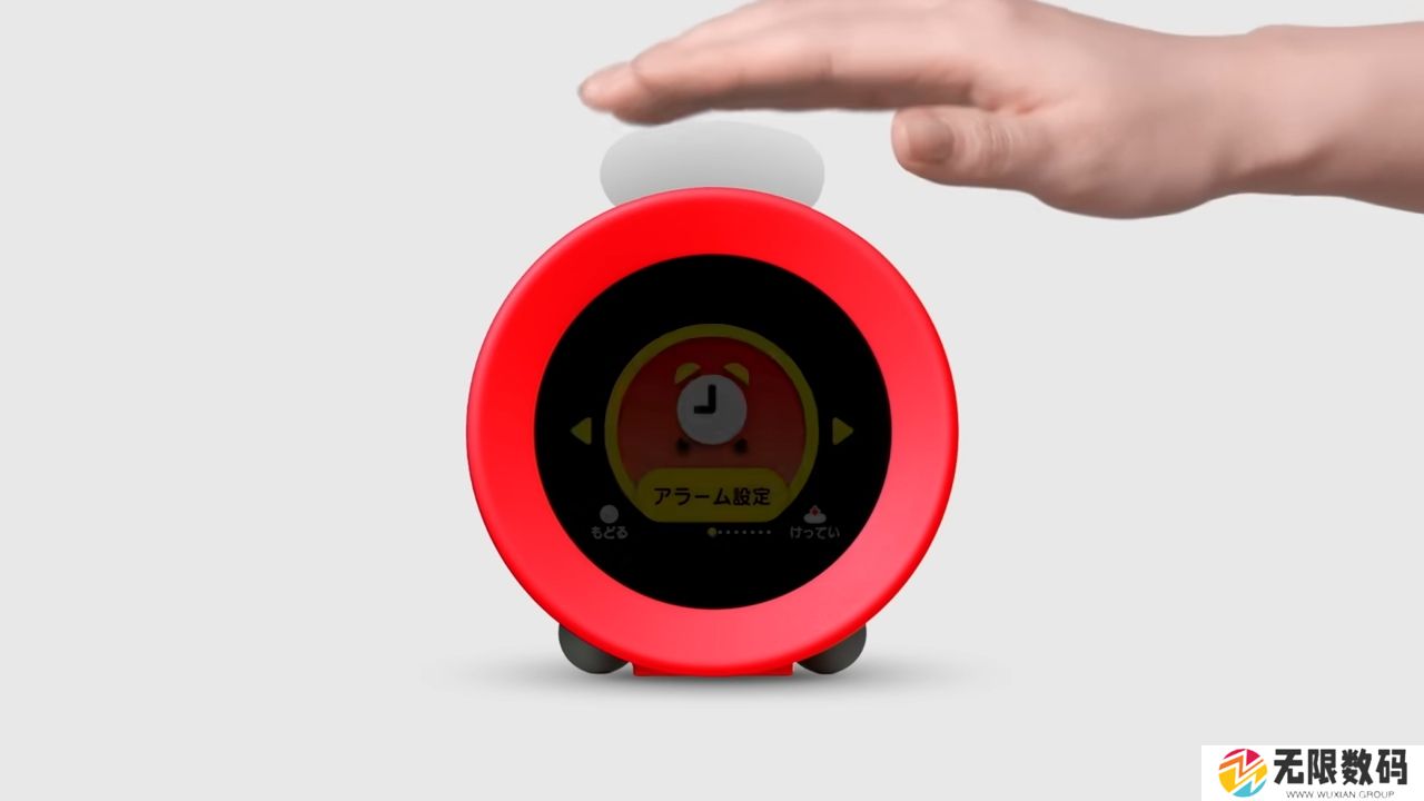 任天堂发布互动游戏音乐闹钟Alarmo