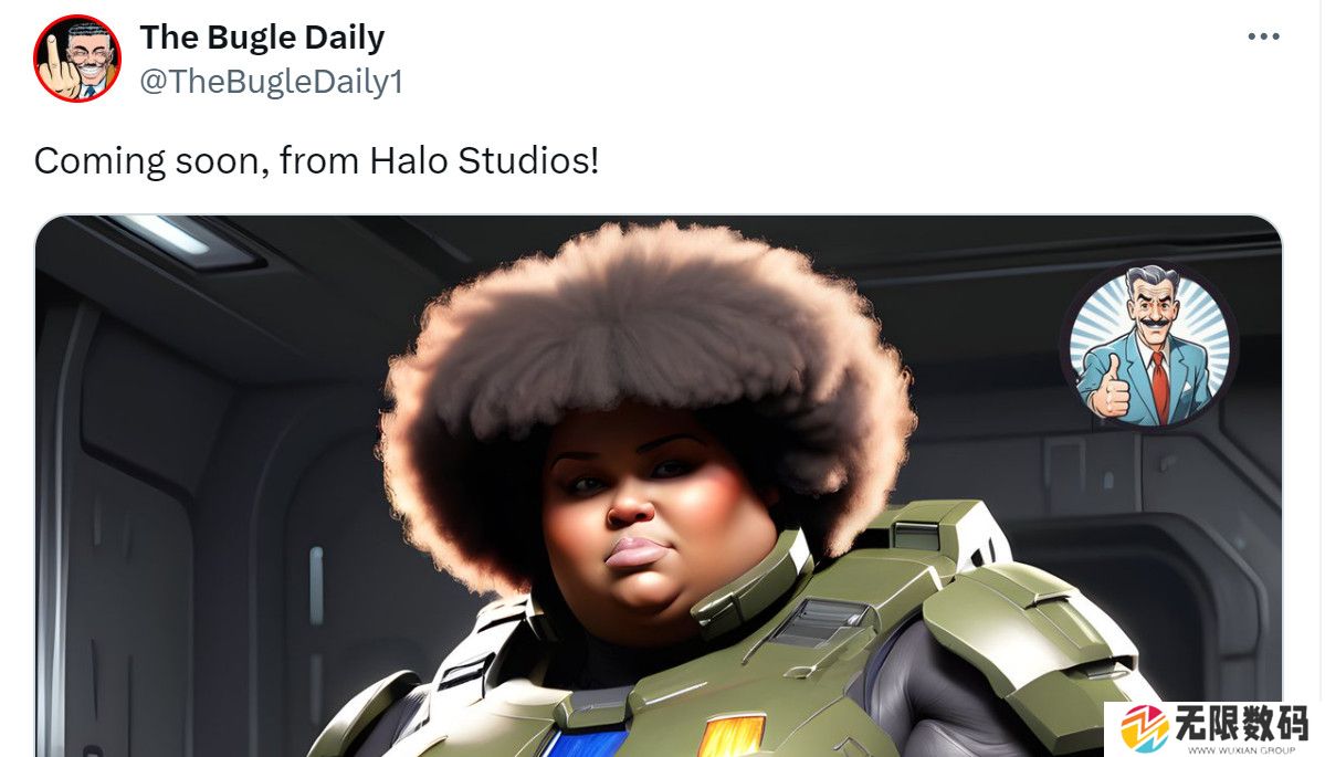 非常正确！网友想象DEI版本的《光环》是这样