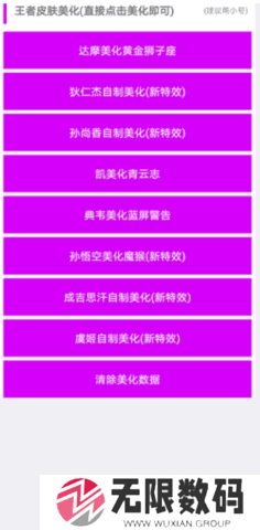 王者美化包全皮肤正版不封号下载