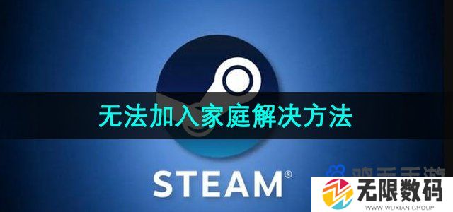 Steam无法加入家庭怎么办-无法加入家庭解决方法