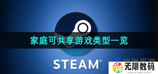 Steam家庭哪些游戏可以共享-家庭可共享游戏类型一览