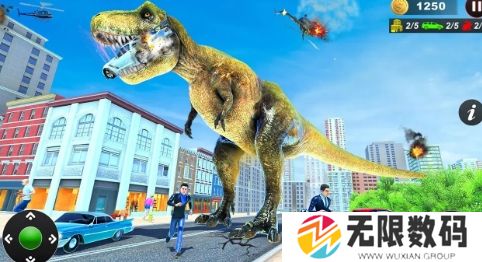 恐龙时代城市破坏