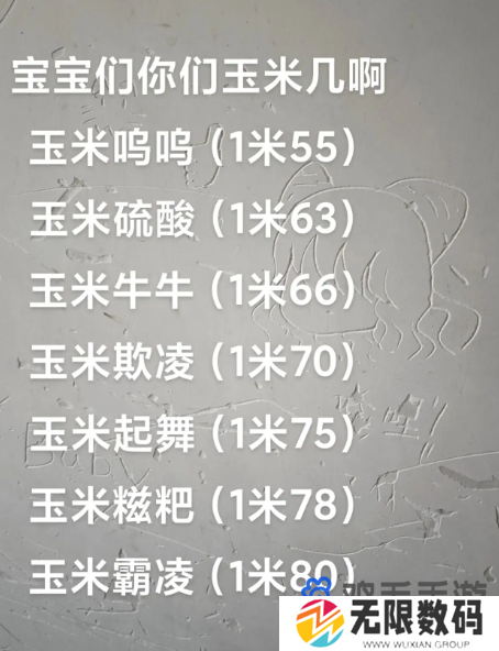 《抖音》玉米几梗的意思介绍