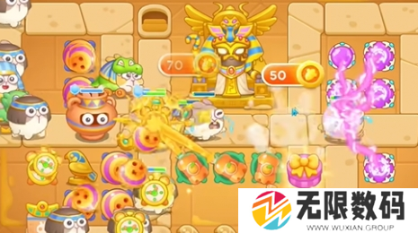《保卫萝卜4》法老归来第60关通关教程_《保卫萝卜4》法老归来第60关通关方法
