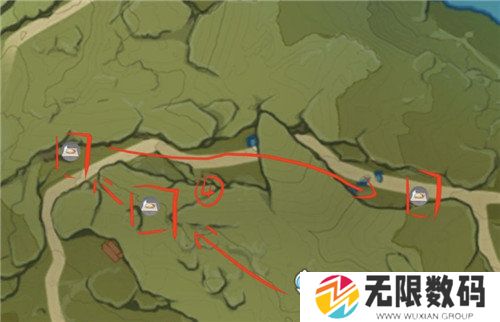 原神蒲公英分布图一览