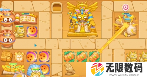 《保卫萝卜4》法老归来第60关通关教程_《保卫萝卜4》法老归来第60关通关方法