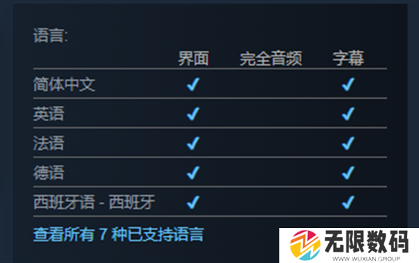 《Ale Abbey》支持哪些语言