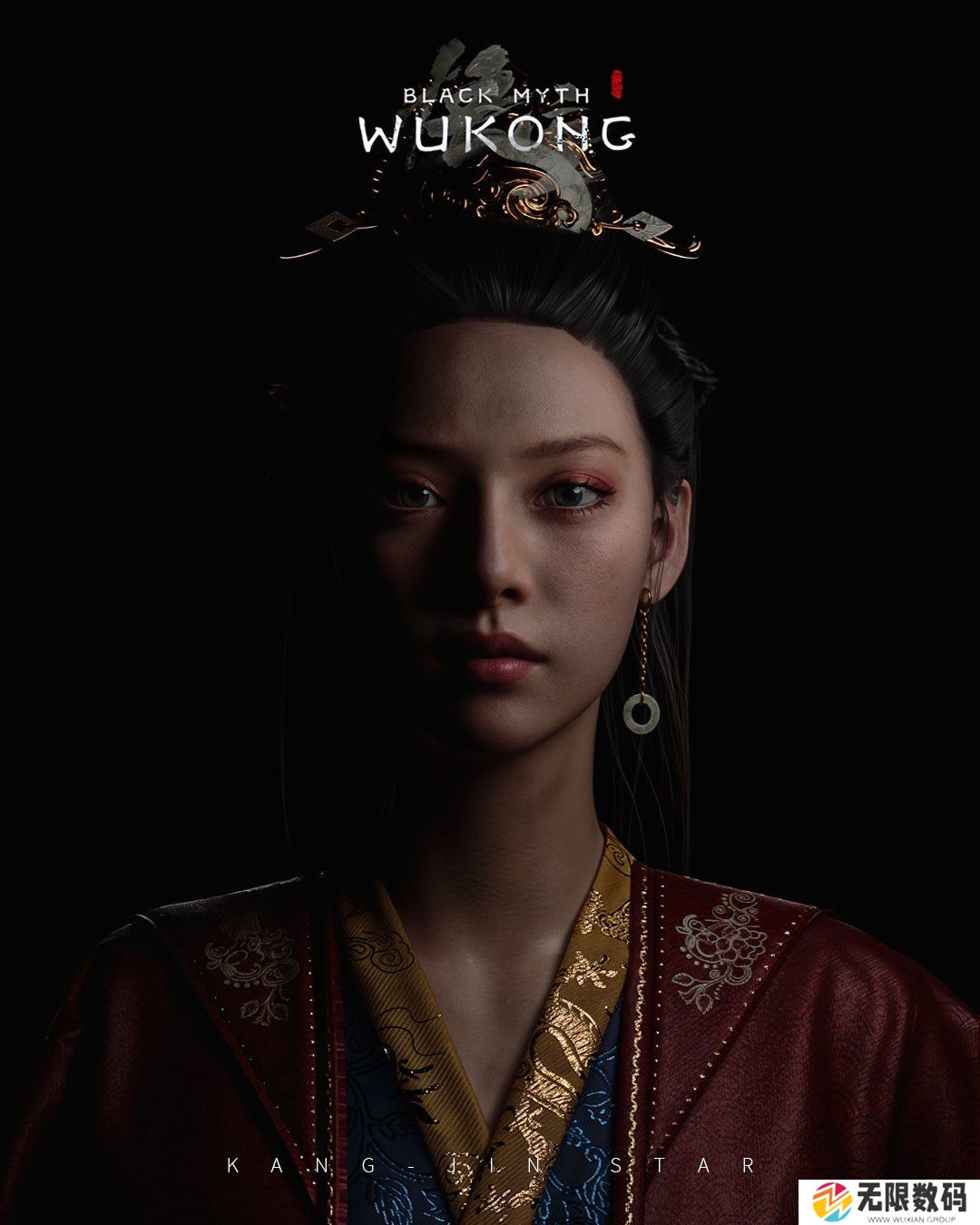 《黑神话》亢金星君淡妆模型图赏：更加靓丽了