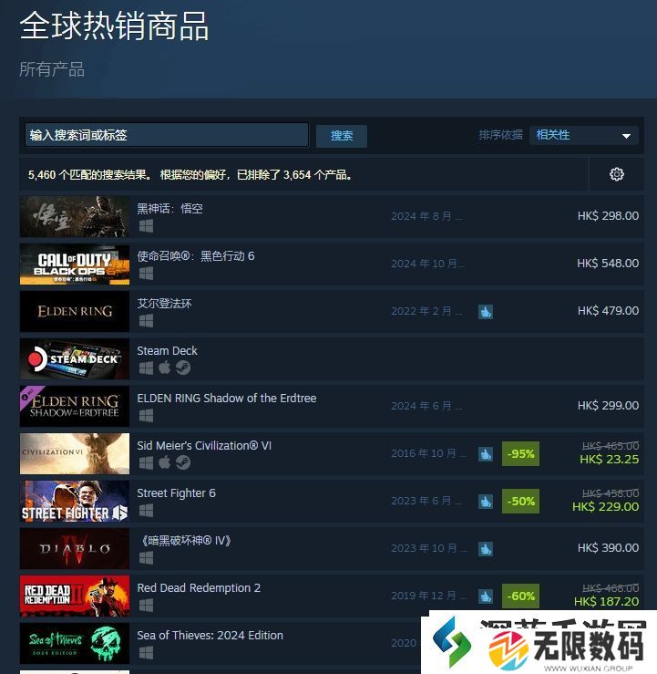 COD21光速登上Steam全球热销榜：仅次于黑神话