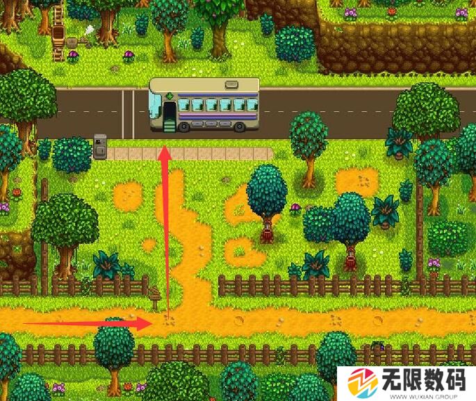 星露谷物语山姆演出车站在哪里_星露谷物语山姆演出车站位置分享